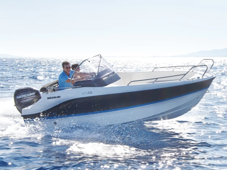 Verhuur Motorboot in Palma de Mallorca - Quicksilver Activ 455 Open