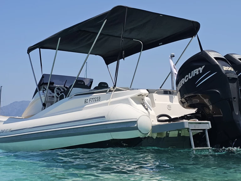 Verhuur RIB Zar met vaarbewijs