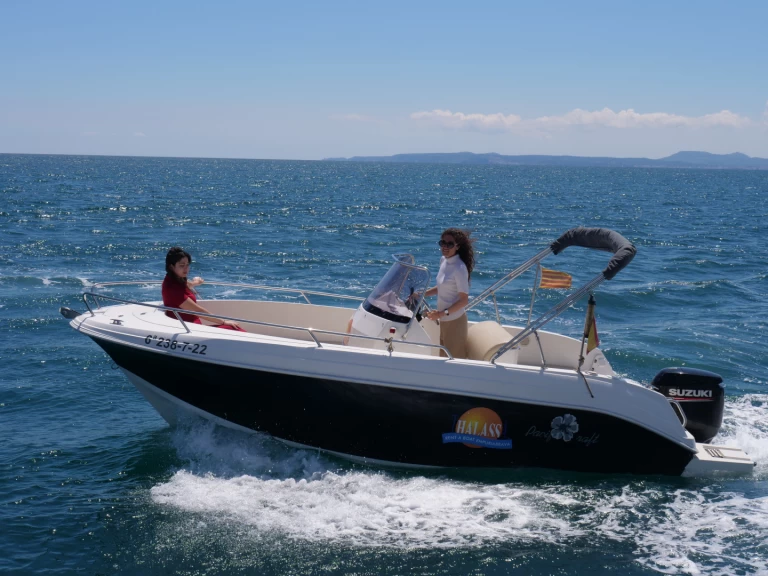 Verhuur Motorboot Pacific Craft met vaarbewijs