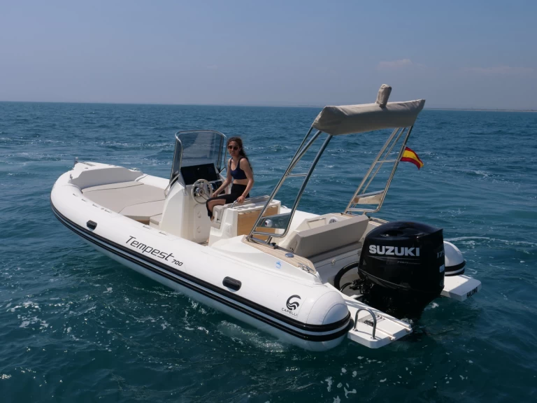 Verhuur RIB in Empuriabrava - Capelli Tempest 700