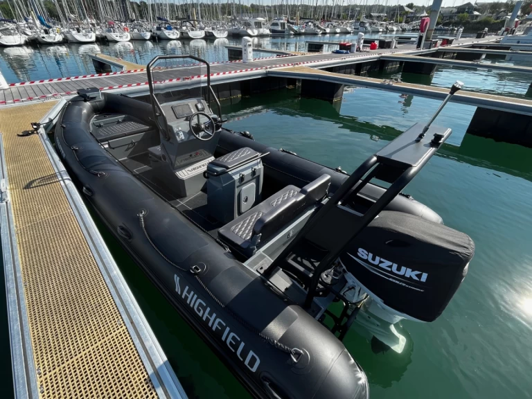 Verhuur RIB Highfield met vaarbewijs