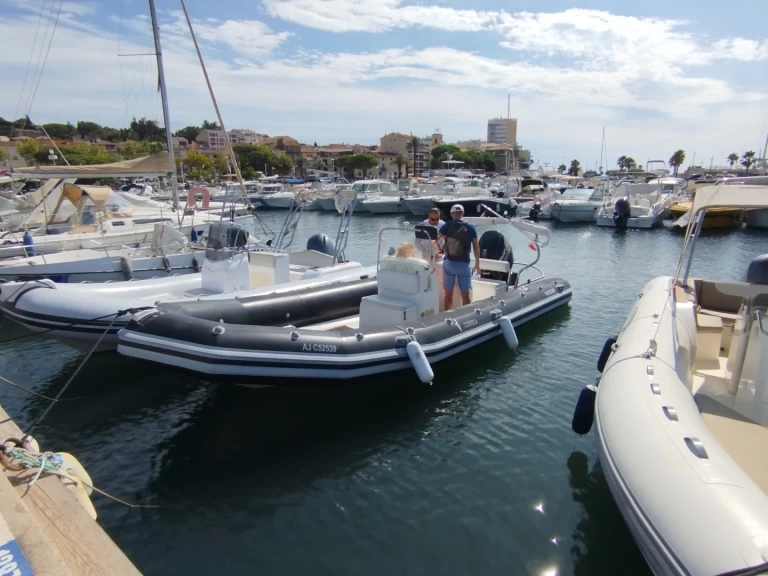 Verhuur RIB Bombard met vaarbewijs