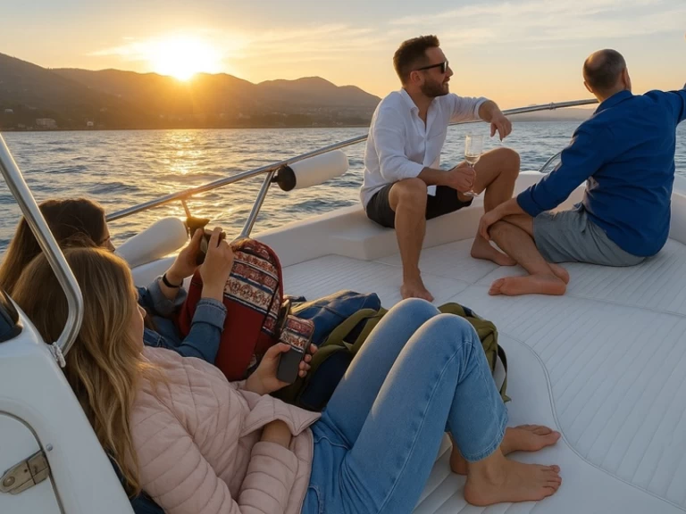 Bootverhuur La Spezia goedkoop Boston Whaler 220 Dauntless