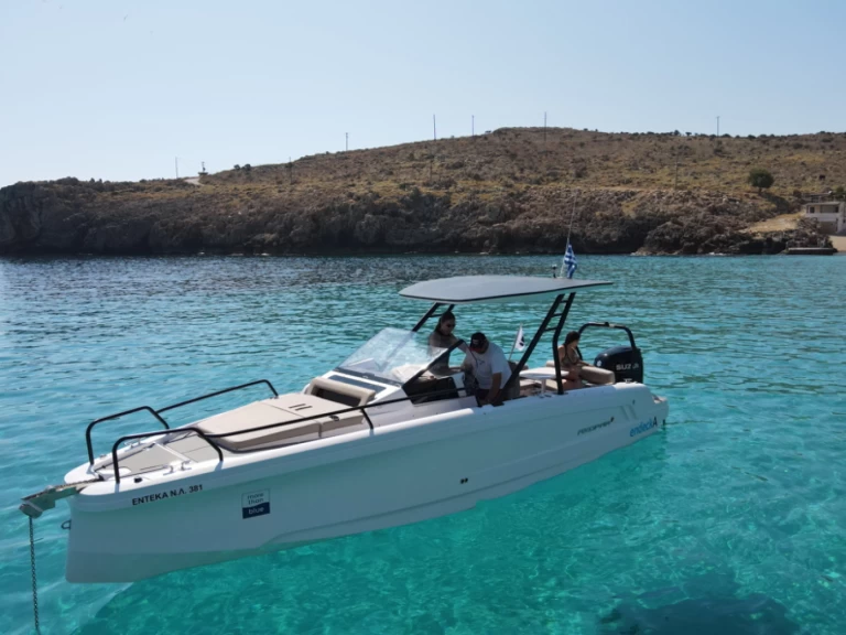 Axopar Axopar 25 feet Cross Top  te huur van particulier of professional in Rethymno