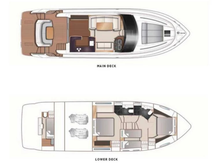 Huur Motorboot met of zonder schipper Princess in Arenzano