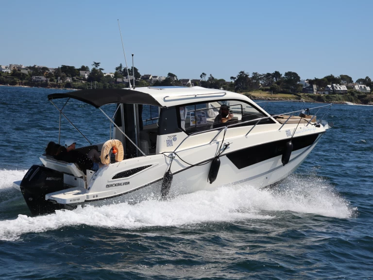 Huur Motorboot met of zonder schipper Quicksilver in Locmariaquer