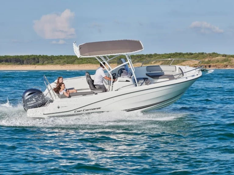 Verhuur Motorboot Jeanneau met vaarbewijs
