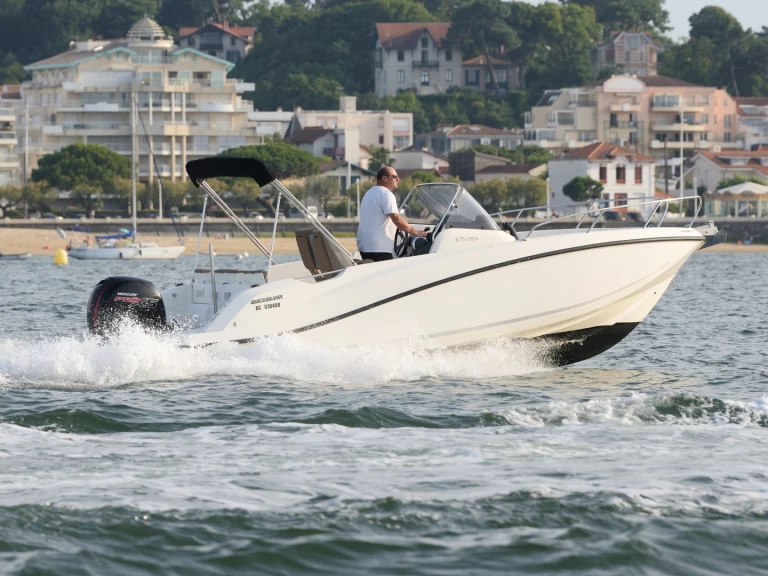 Verhuur Motorboot Quicksilver met vaarbewijs
