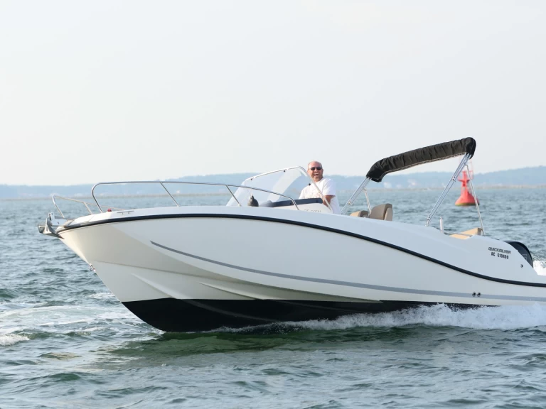 Bootverhuur Arcachon goedkoop Quicksilver 675 Activ Open