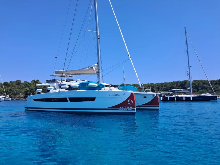 Bootverhuur Fountaine Pajot Aura 51 in Seget Donji via SamBoat