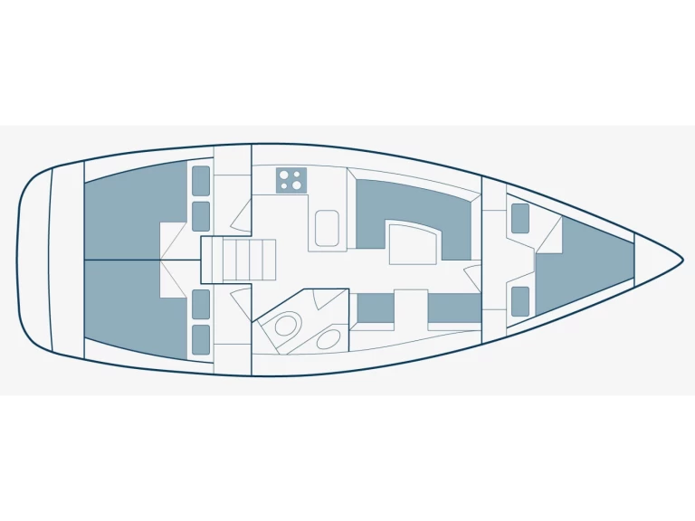 Huur Zeilboot met of zonder schipper Elan in Kiáto