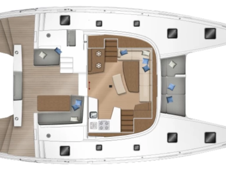 Jachthuur in Le Marin - Lagoon Lagoon 42 via SamBoat