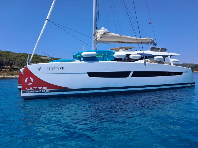 Bootverhuur Fountaine Pajot Aura 51 in Seget Donji via SamBoat