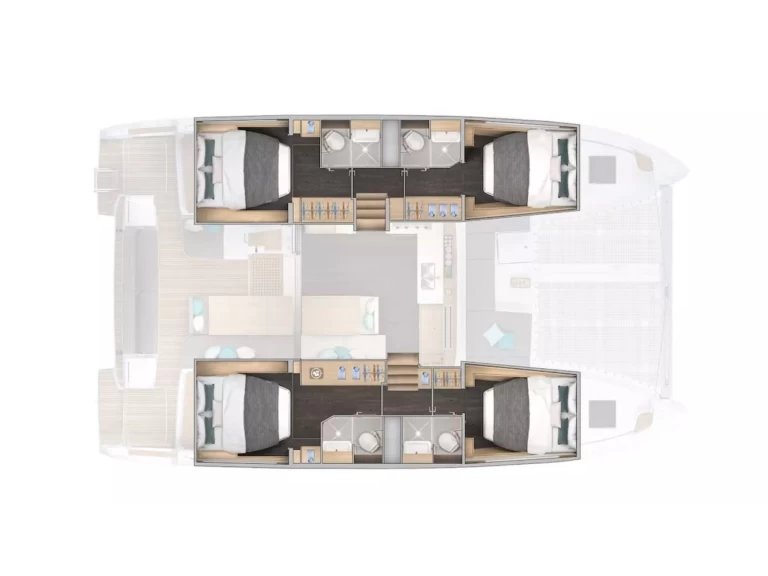 Catamaran te huur in Cugnana Verde voor de beste prijs