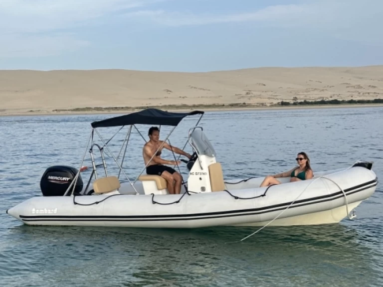 Bombard Sunrider 650 te huur van particulier of professional in Arcachon