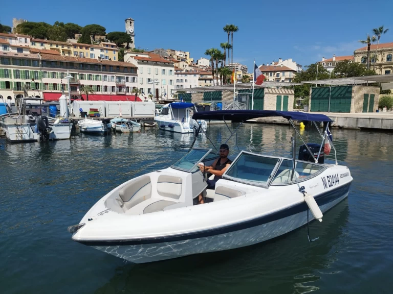 Bootverhuur Four Winns Horizon 180 in Vieux Port de Cannes via SamBoat
