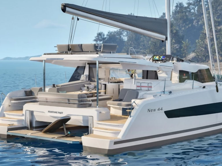 Verhuur Catamaran in Pula - Fountaine Pajot Fountaine Pajot FP 44 Quatuor - 4 + 2 cab.