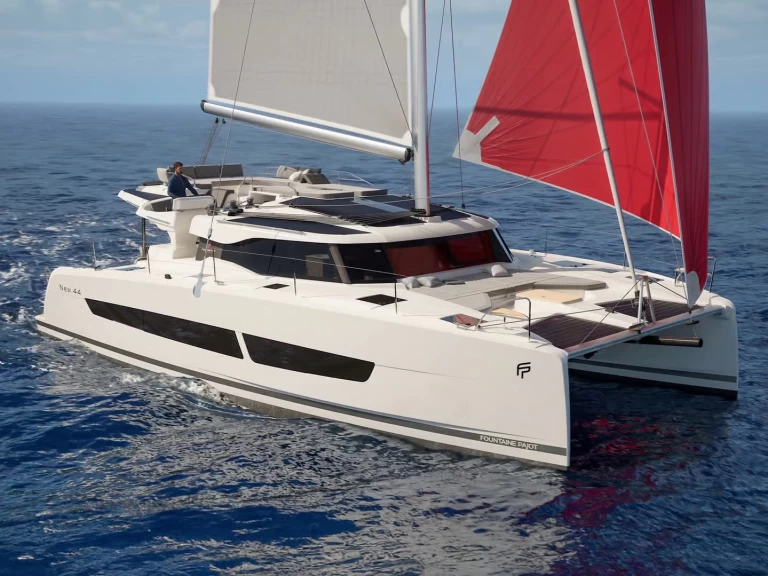 Huur een Fountaine Pajot Fountaine Pajot FP 44 Quatuor - 4 + 2 cab. in Pula