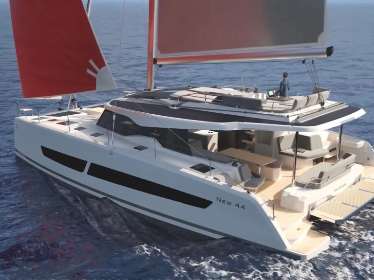 Verhuur Catamaran in Pula - Fountaine Pajot Fountaine Pajot FP 44 Quatuor - 4 + 2 cab.