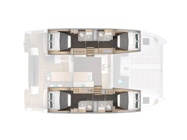 Lagoon Lagoon 43 te huur van particulier of professional in Hyères