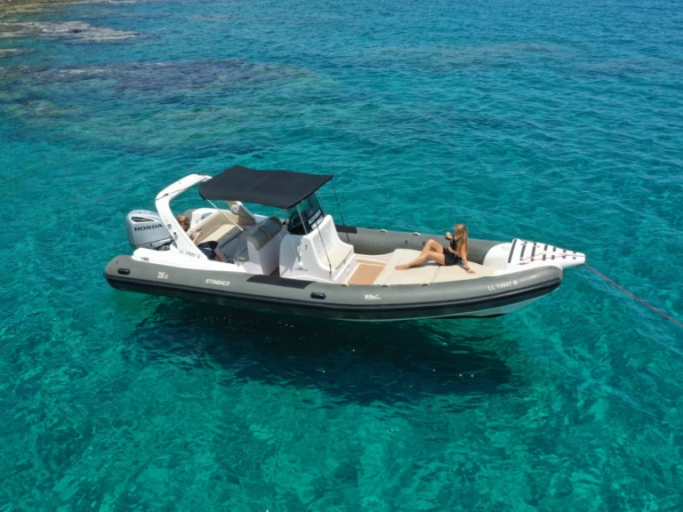 Verhuur RIB Italboats met vaarbewijs