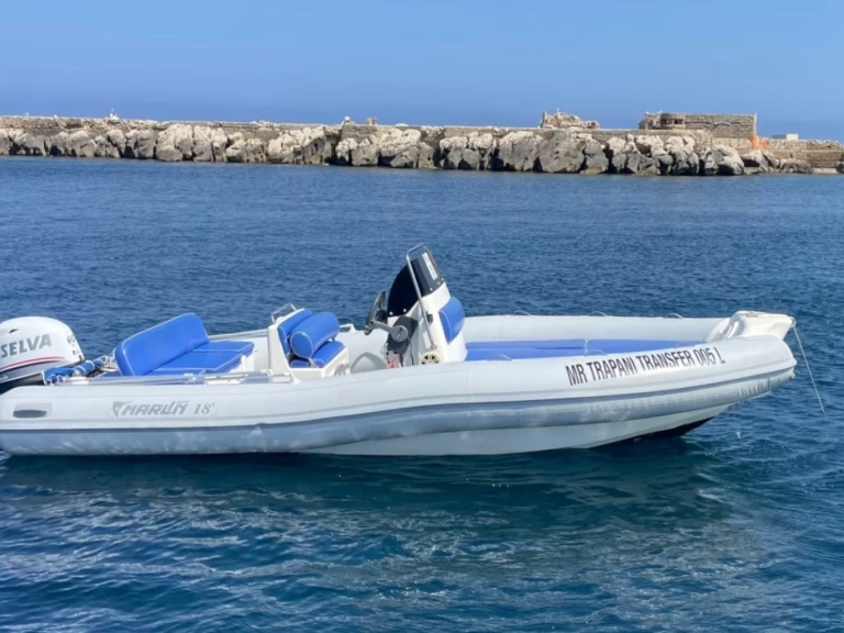 Huur RIB met of zonder schipper Marlin Boat in Trapani