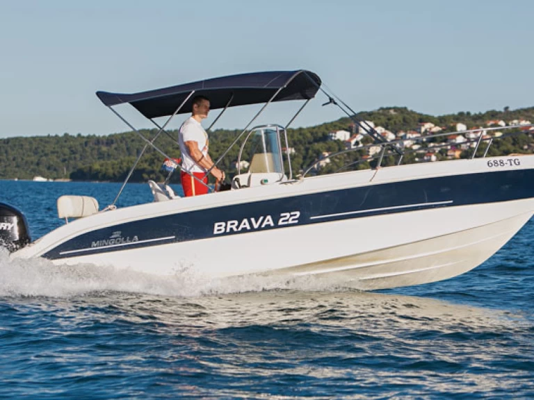 Verhuur Motorboot in Šibenik - Mingolla Brava 22 Open