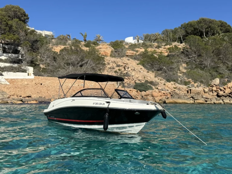 Verhuur Motorboot in Club Nàutic Santa Ponsa - Bayliner VR5