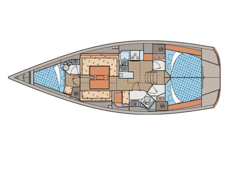 Huur Zeilboot met of zonder schipper Elan in Marina Baotić