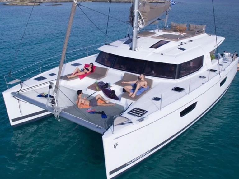 Verhuur Catamaran Fountaine Pajot met vaarbewijs