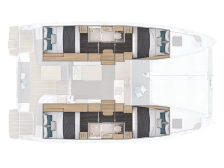 Huur Catamaran met of zonder schipper Lagoon in Ajaccio