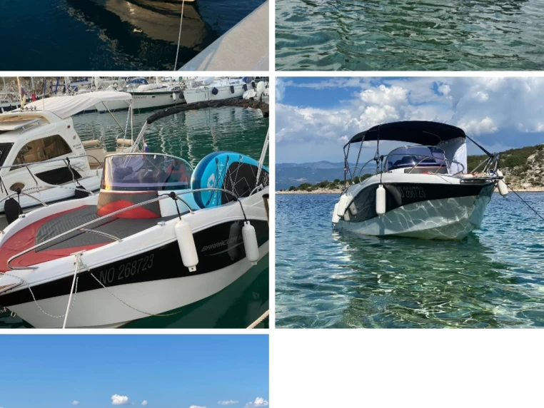 Huur een Okiboats Barracuda 595SD in Krk