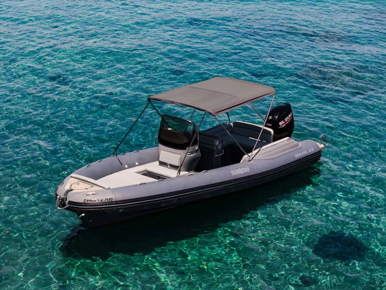 Verhuur RIB Salpa met vaarbewijs