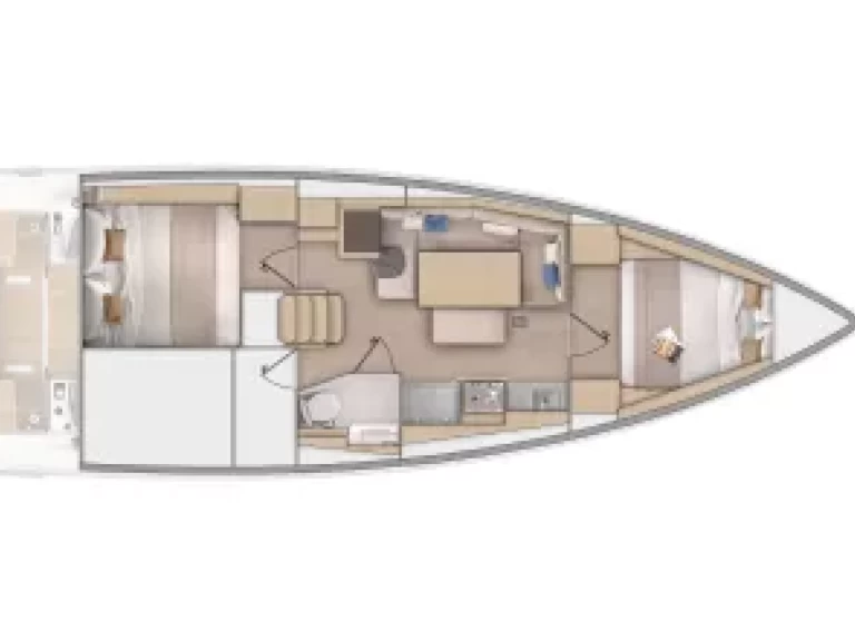 Verhuur Zeilboot in Furnari - Bénéteau Oceanis 37.1