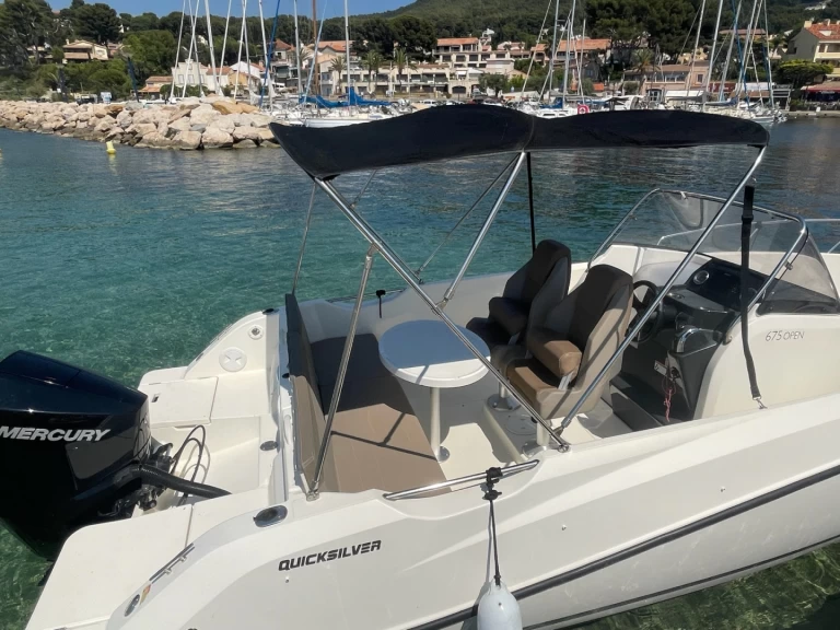 Bootverhuur Quicksilver Activ 675 Open in La Madrague via SamBoat