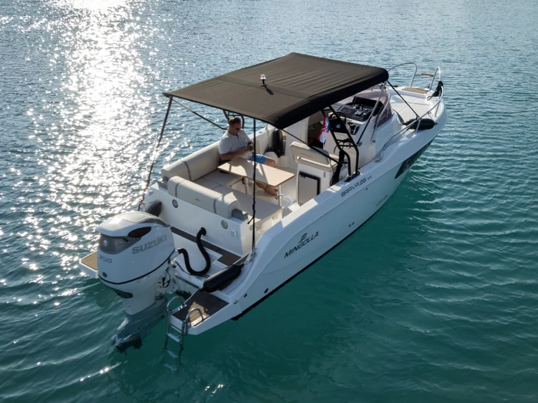 Verhuur Motorboot Mingolla met vaarbewijs