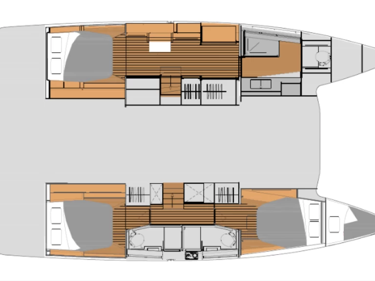 Huur Catamaran met of zonder schipper Fountaine Pajot in Parham Town