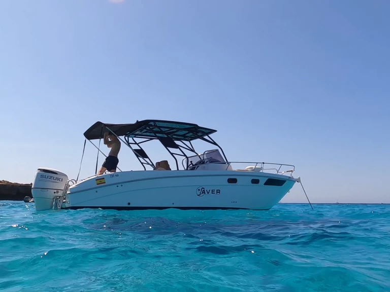 Huur Motorboot met of zonder schipper Saver in s'Estanyol de Migjorn