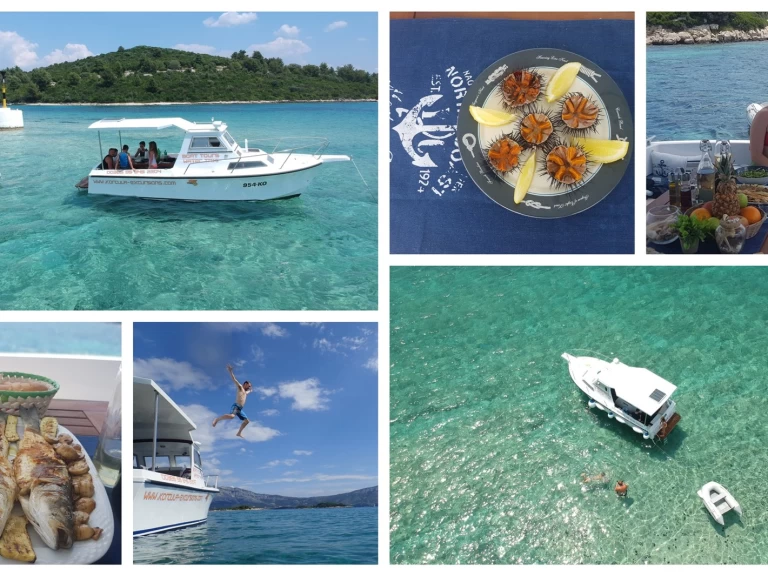 Verhuur Motorboot in Lumbarda - Jeanneau Lamparo