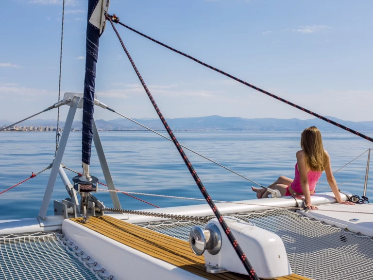 Verhuur Catamaran in Théoule-sur-Mer - Lombardini Lady Hawke 39 Cabrio