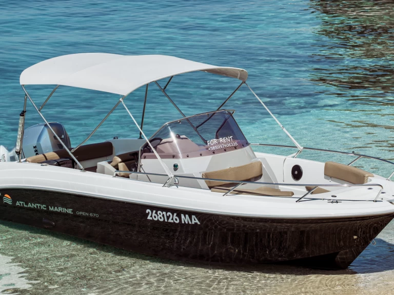 Verhuur Motorboot in Podgora - Atlantic open 670