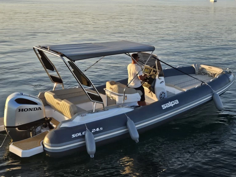 Verhuur RIB in Biograd na Moru - Salpa Soleil 24,5