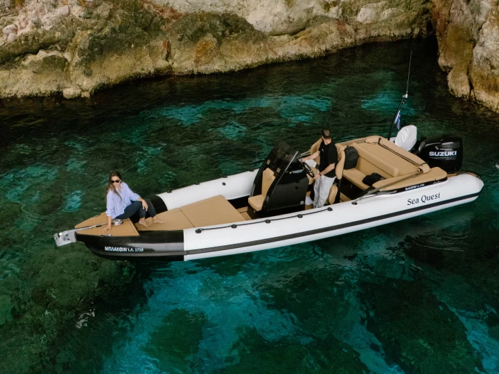 Sea quest 760 te huur van particulier of professional in Sifnos