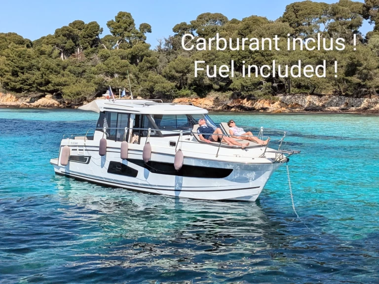 Verhuur Motorboot Jeanneau met vaarbewijs