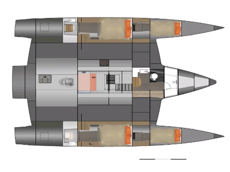 Verhuur Catamaran Neel met vaarbewijs