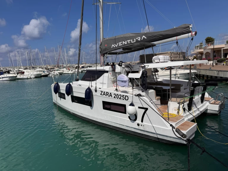 Huur Catamaran met of zonder schipper Aventura in Capo d'Orlando
