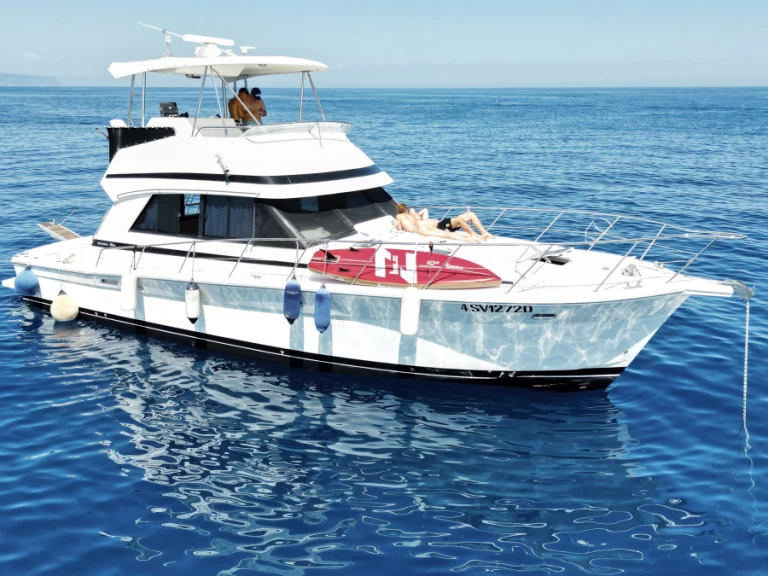 Riviera 43 open flybridge  te huur van particulier of professional in Alassio