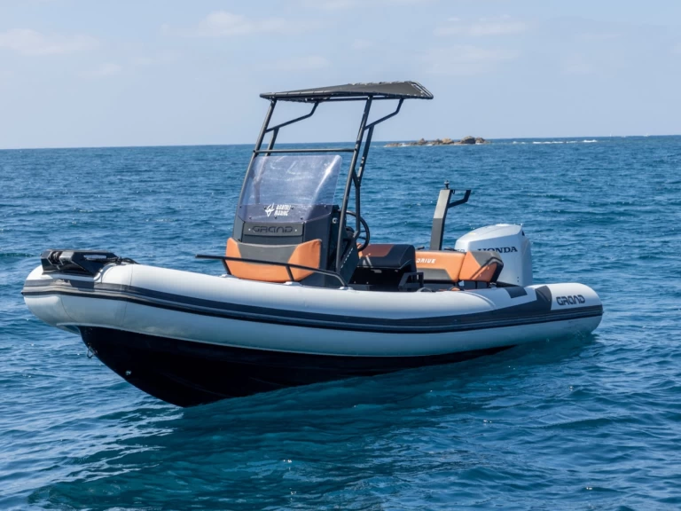 Verhuur RIB Grand Boats met vaarbewijs