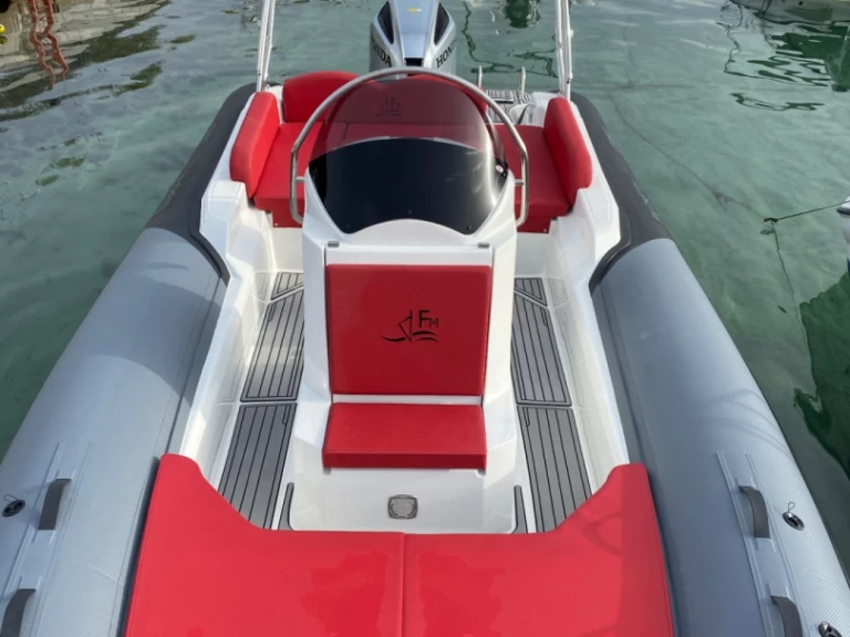 Verhuur RIB Fanale marine  met vaarbewijs