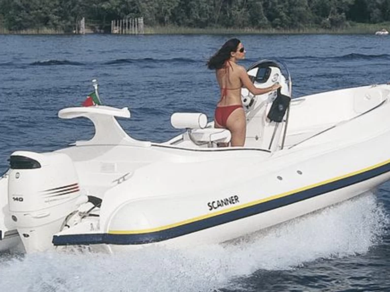 Verhuur RIB Scanner met vaarbewijs